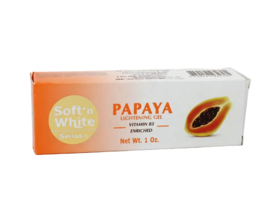 Soft 'n White Swiss (Papaya) Body Gel Tube 30g