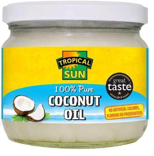 Tropical Sun 100% Coconut oil Jar 250ml