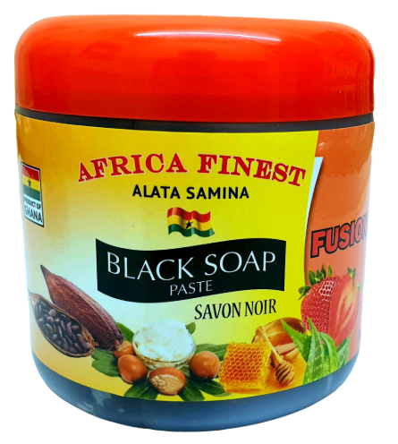 Africa Finest Black Soap Fusion Jar 450g