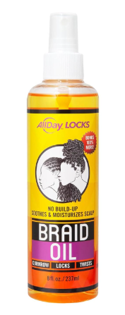 All Day Locks Braid Oil 8oz