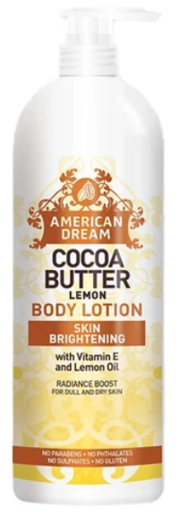 American Dream Cocoa Butter Lemon Lotion 750ml