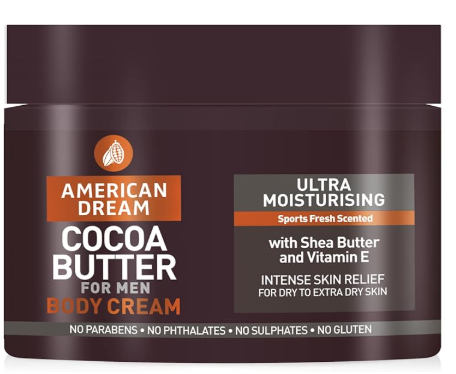 American Dream Cocoa Butter Mens Cream Jar 500ml