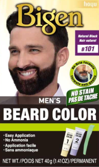 Bigen Mens Beard (B101) Natural Black