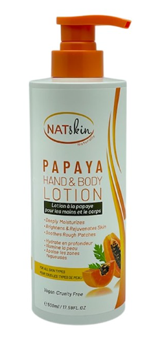 Nat skin Papaya Hand And Body Lotion 500ml