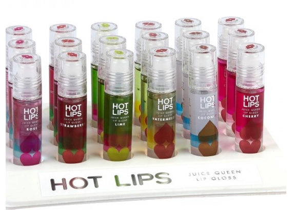 Hot Lips RollerBall Lip Gloss Pack of 24