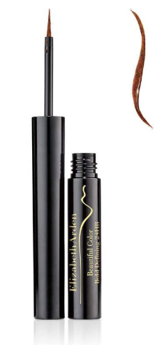 Elizabeth Arden Beautiful Color Bold Deﬁning 24Hr Liquid Eye Liner 02 Gilded Brown