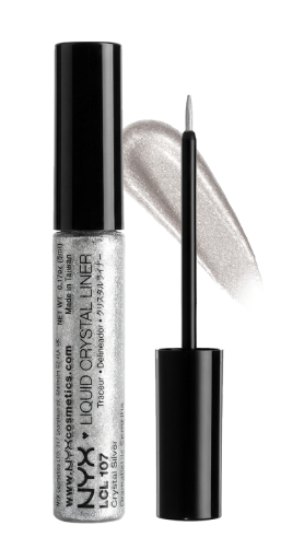 Nyx Liquid Crystal Glitter Body Liner LCL 107 Silver