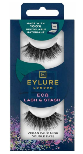 Eylure Eco Lash & Stash False Eyelashes Double Date