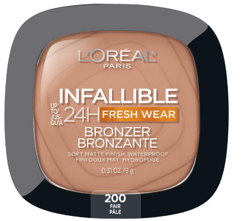 Loreal Infallible Up to 24H Fresh Wear Soft Matte Longwear Bronzer Fair