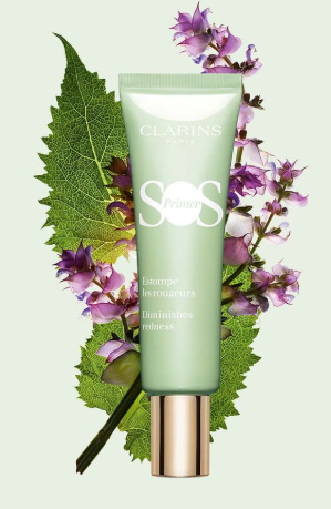 Clarins SOS Primer 30ml Diminishes Redness 04 Green