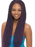 Janet Collection Jamaican Reggae Style Syn 3 X Afro Twist Braid 80 Inch M1B/30