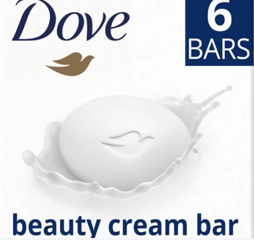 Dove Cream Bar 6 Pack